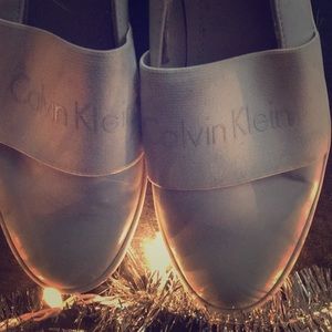 Calvin Klein slip ons